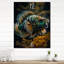 Horloge murale poisson tropical-1319177468