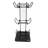 Mini 3 Tier Wicker Basket Organizer Stand for Tabletop Display, 8.3 X 8.3X 22.5"