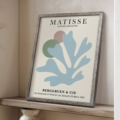 Matisse CLxxxiii, reproduction encadrée - bois massif