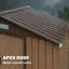 7 ft. W x 4 ft. D Tool Shed-17873832