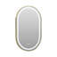 Metal Oval Floor Mirror-1376951357