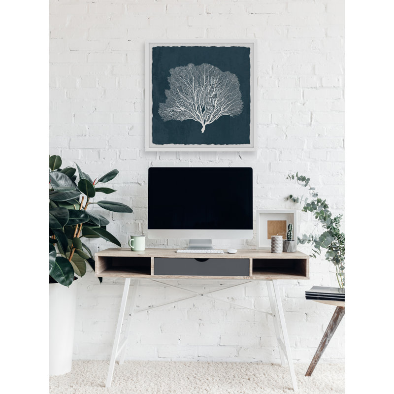 «Sea Fan Coral» par Marmont Hill - impression encadrée, H 24 po x l 24 po x P 1,5 po