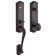Bethpage Handleset with Deadbolt and Door Knob and Rosette