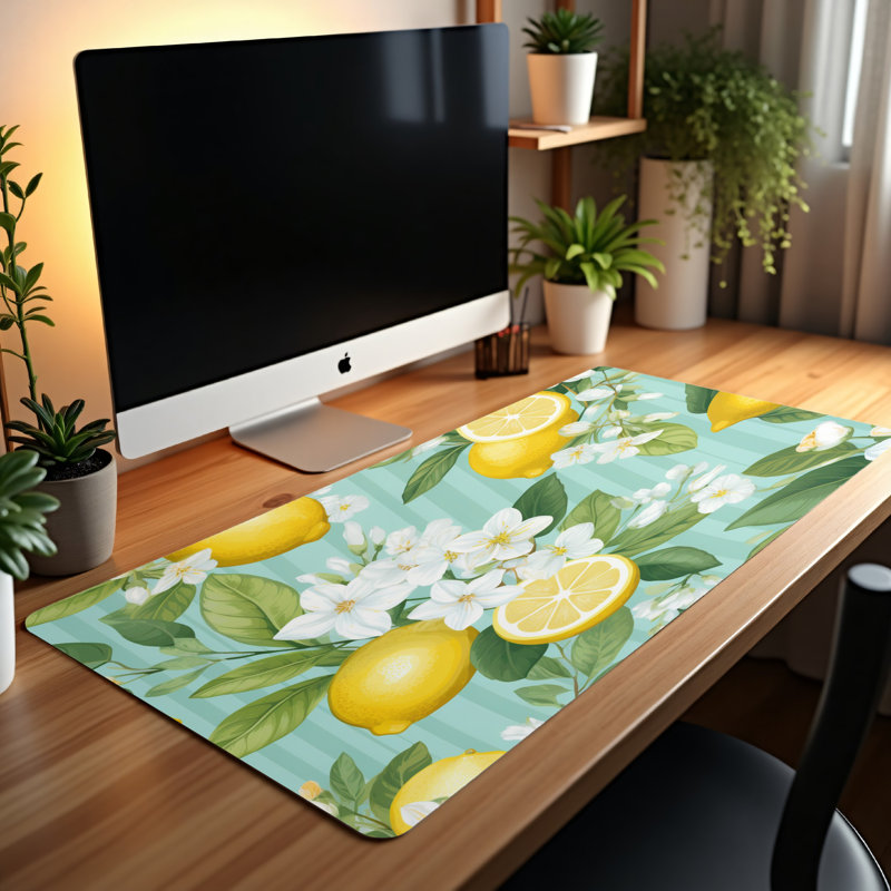Polyester Desk Pad, 31.5x15.5