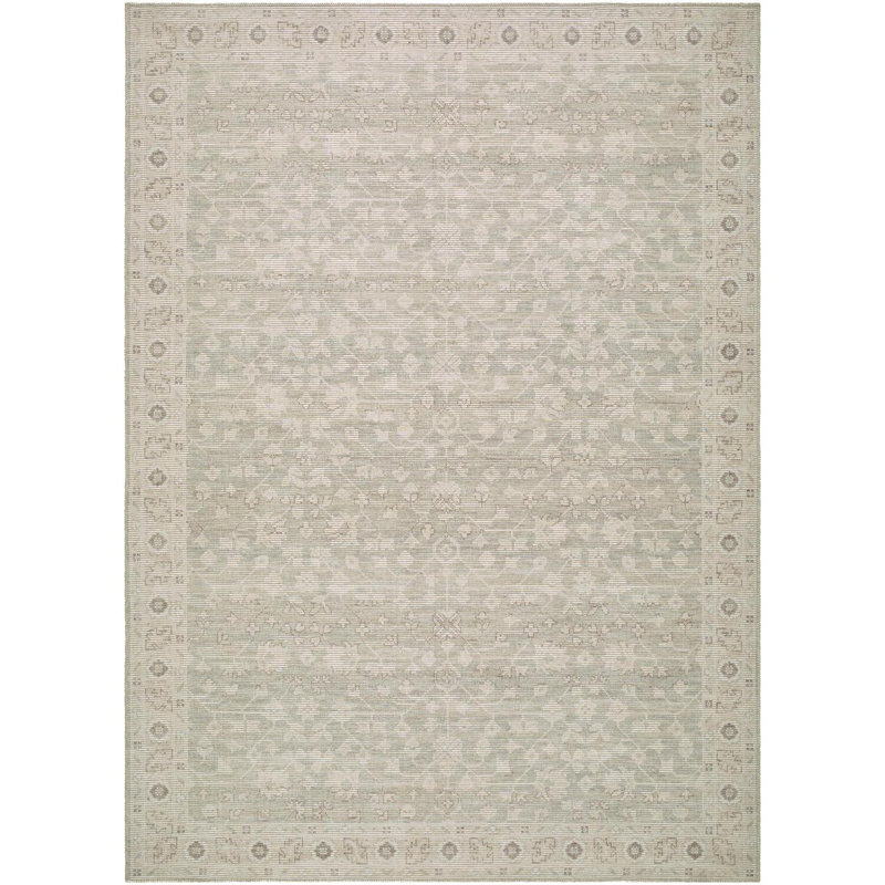 Tapis tissé à la machine Nabela Noor Home x Livabliss Asha, Rectangle 6 pi 7 po x 9 pi