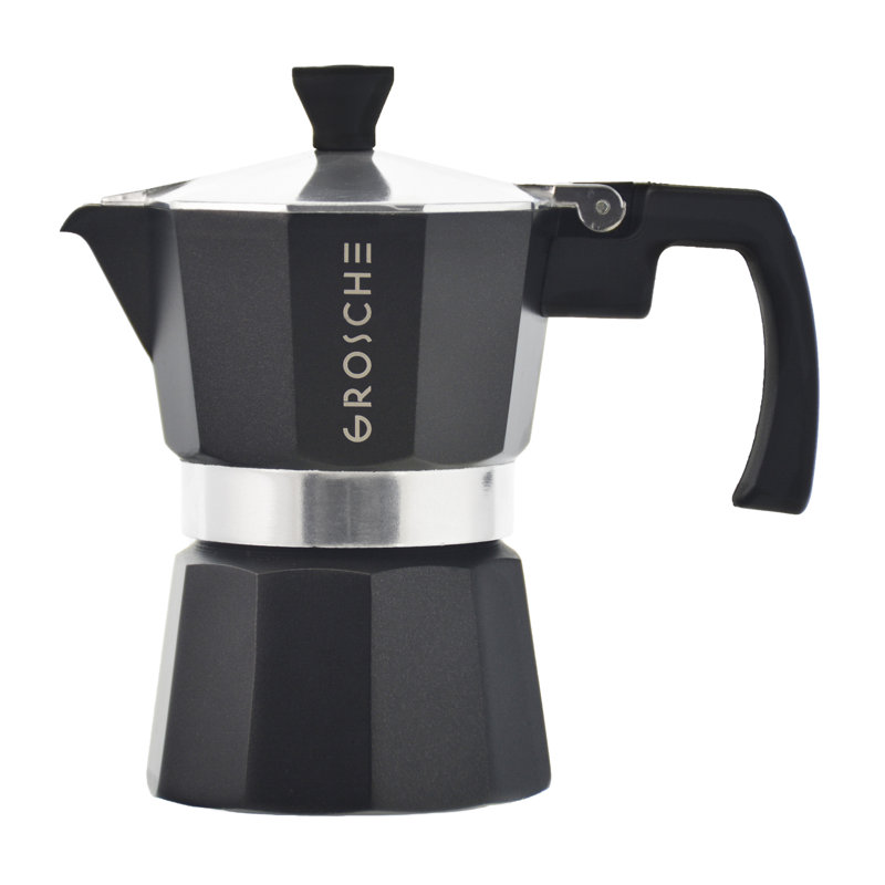 Machine à espresso Grosche Milano, 3 doses, Noir