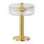 Lampe de table en verre / métal 17 pouces Richmon