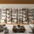 70.9"W x 70"H Etagere Bookcase, 5 Tier Bookshelf with 17 Open Display Shelves Modern Tree Book Shelf-804588435