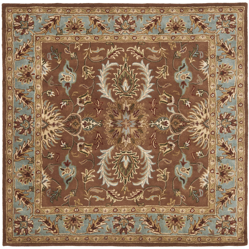Cranmore Hand Tufted Wool Oriental Rug, Square 6'