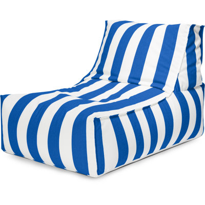 McLellen Upholstered Indoor/Outdoor Bean Bag Lounge Chair