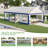 Canopy With Rolled Sidewalls, Waterproof/ UV 50+-102834526