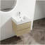 Coiffeuse murale avec lavabo en céramique et 2 tiroirs à fermeture en douceur-2045209521-2045209520-2045209517