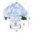 Faux Silk Hydrangea Arrangement in Vase-289541458