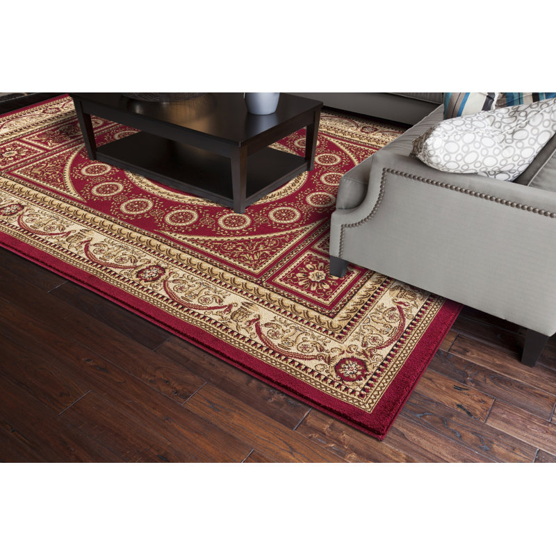Edmont Oriental Indoor Rug, Rectangle 6'7" x 9'3"