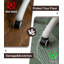 Protecteur de plancher de tapis de chaise et rehausseur de style pour les espaces de bureau à domicile ou de salle à manger-119542191
