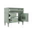 Meuble-lavabo 36 po, lavabo en céramique inclus, tiroir rabattable-392399919