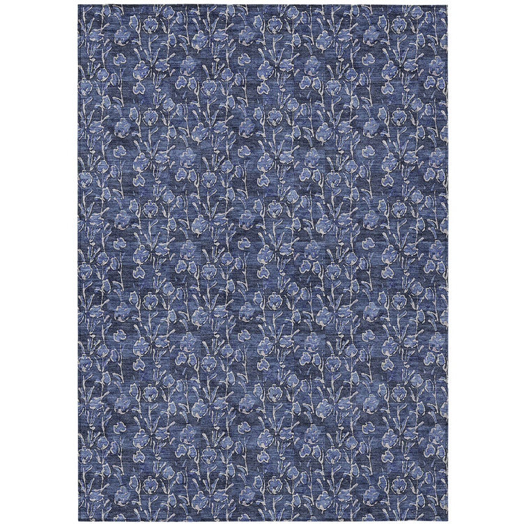 Dejah Washable Floral Indoor / Outdoor Rug
