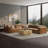 Rex Large L-Shaped Corner Sectional Sofa in Genuine Leather Modern 5-Seater Couch with Extra-Wide Armrests-98294403