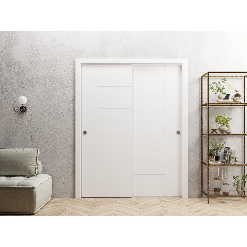 Portes de placard à panneaux, 36 po x 84 po