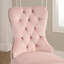 Chaise Parson rembourrée et capitonnée-1018423099