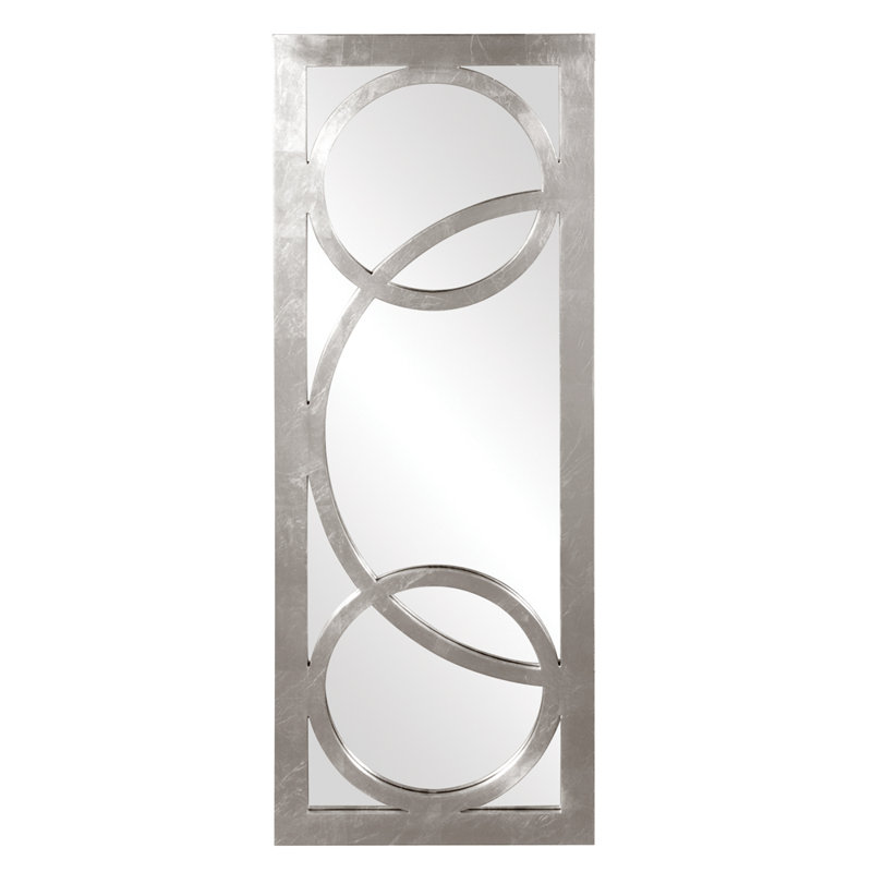 Miroir décoratif laqué moderne et contemporain, Nickel
