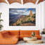 Vue du canyon 7 sur toile-1188013553
