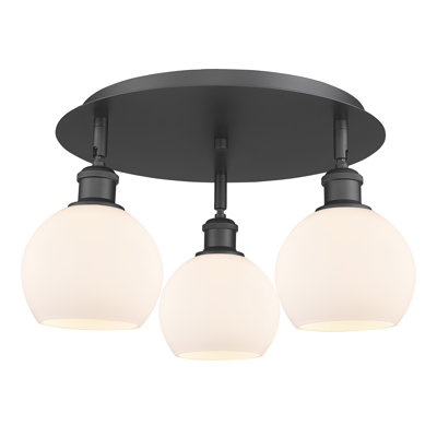 Ellington Glass Semi Flush Mount