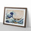 A Great Wave of Kanagawa by Katsushika Hokusai - Picture Frame Painting Print-55629730-55629728
