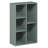 Harkless 31.5" H x 19.5" W Standard Bookcase-1560545072