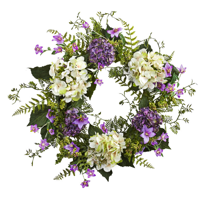 Faux Berry Polyester 24'' Wreath