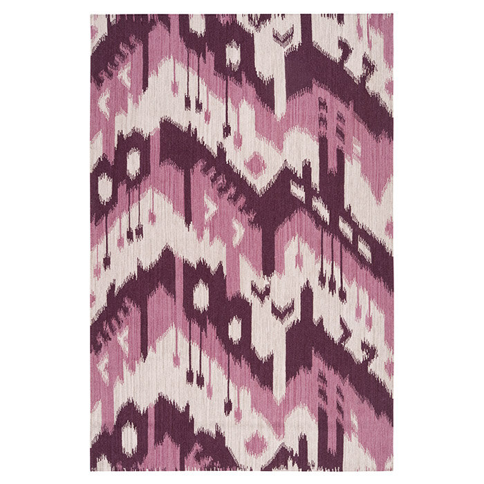 Tapis étain / cumin en laine tissé à la main Cerrone, Rectangle 3 pi 6 po x 5 pi 6 po