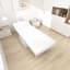 Canapé-lit convertible, canapé-lit pliant multifonctionnel 4 en 1, dossier convertible moderne pour fauteuil / petit appartement, largeur 36 po, blanc-539715182