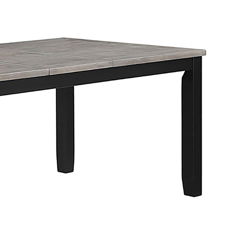 Table de salle à manger extensible, H 30,25 po x l 60 po x P 38 po