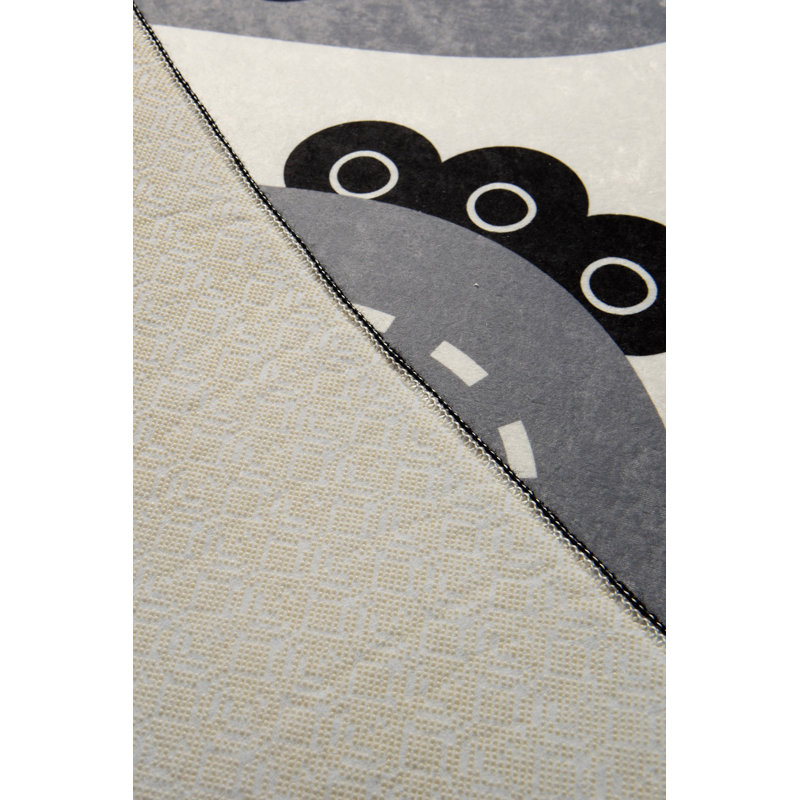 Stylish Polyester Area Carpet, 3.3 x 5.2 ft | 100% Antibacterial Material, 0.4 in Pile Height | Non-Slip Underside, Machine Washable | Perfect for Living Room & Bedroom Decor, Soft & Durable Design
