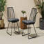 DEJA CHAIR, 2PCS avec 2 coussins, gris