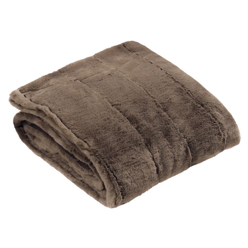 Berwick Throw Blanket, W140 x L200cm, Taupe