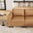 Abramson L-shaped Faux Leather Sectional Sofa