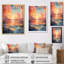 «Clouds Coastal Horizons II», reproduction sur toile-1008406764-1008406771
