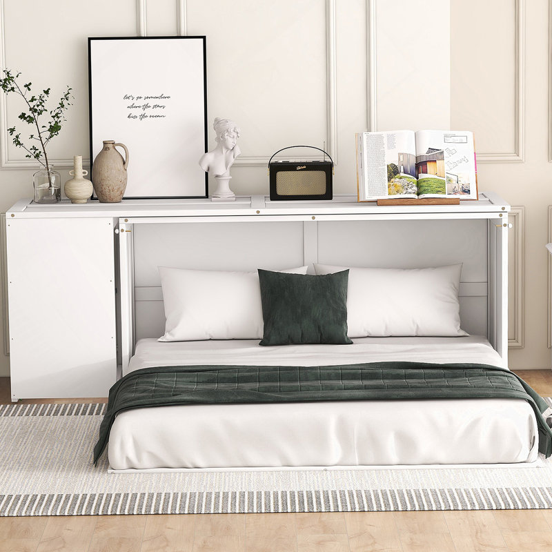 Lit escamotable avec bureau rotatif Murphy