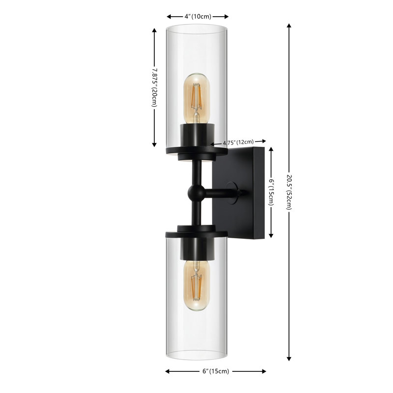 Lolita Armed Sconce, Black