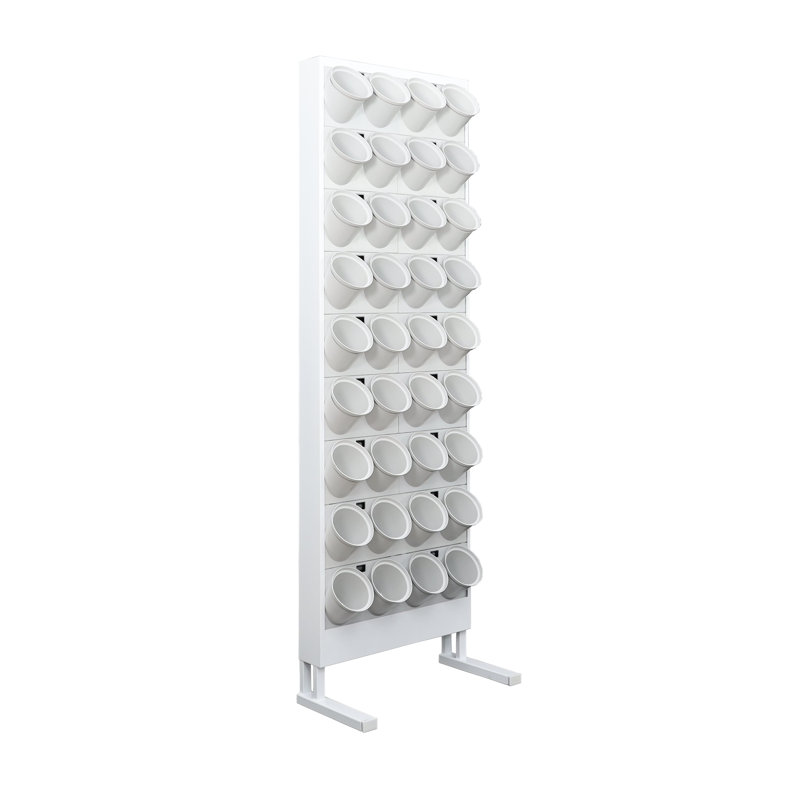 Chesley Vertical Garden, White, 191.5cm H x 60.8cm W x 11.2cm D