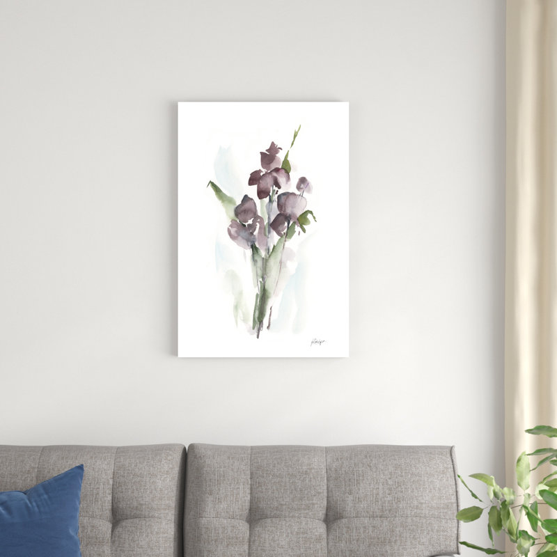 Bouquet de prunes I, H 30 po x l 20 po