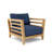 Teo Teak Outdoor Lounge Chair , Sunbrella® Cushions Included