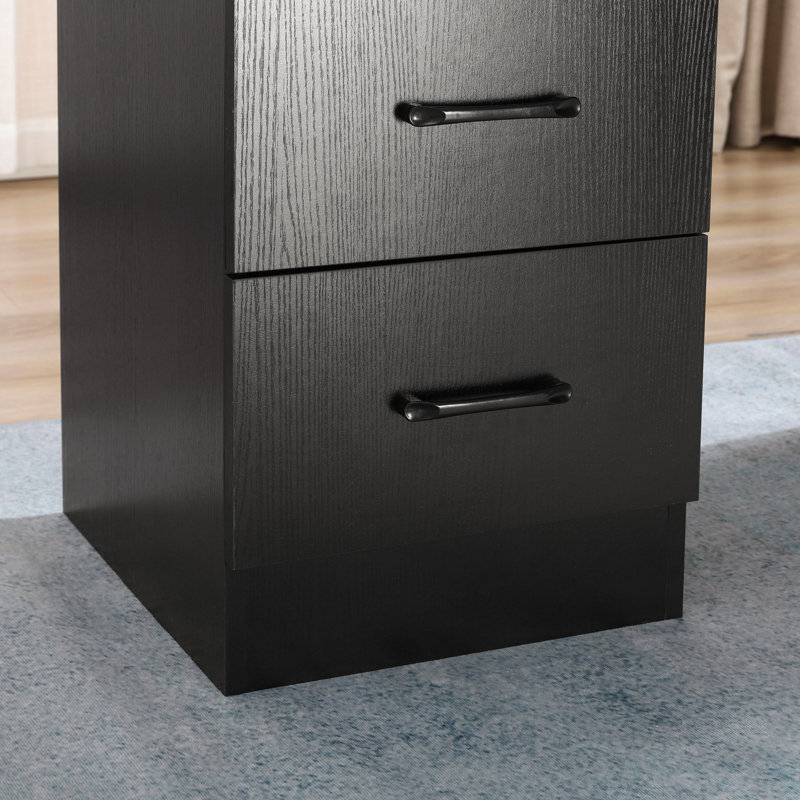 Adrianne Computer Desk, Black