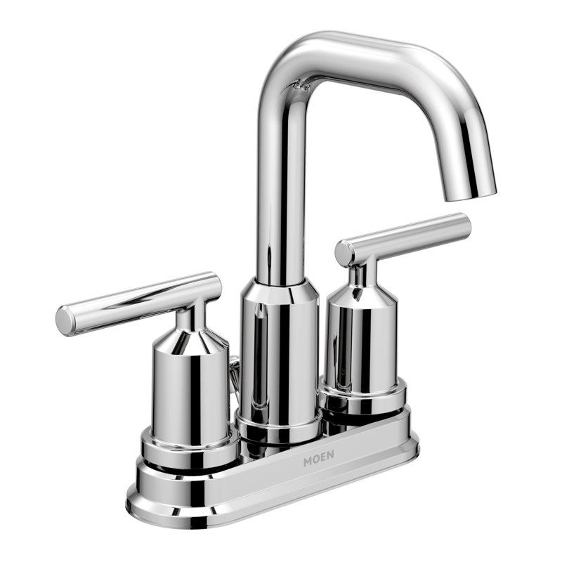 Gibson Centerset Bathroom Faucet with Drain Assembly, Chrome