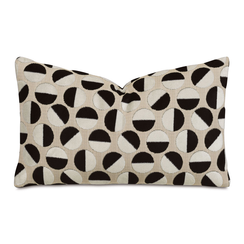Pixie Decorative Pillow, Rectangle 13"H x 22"W, Black