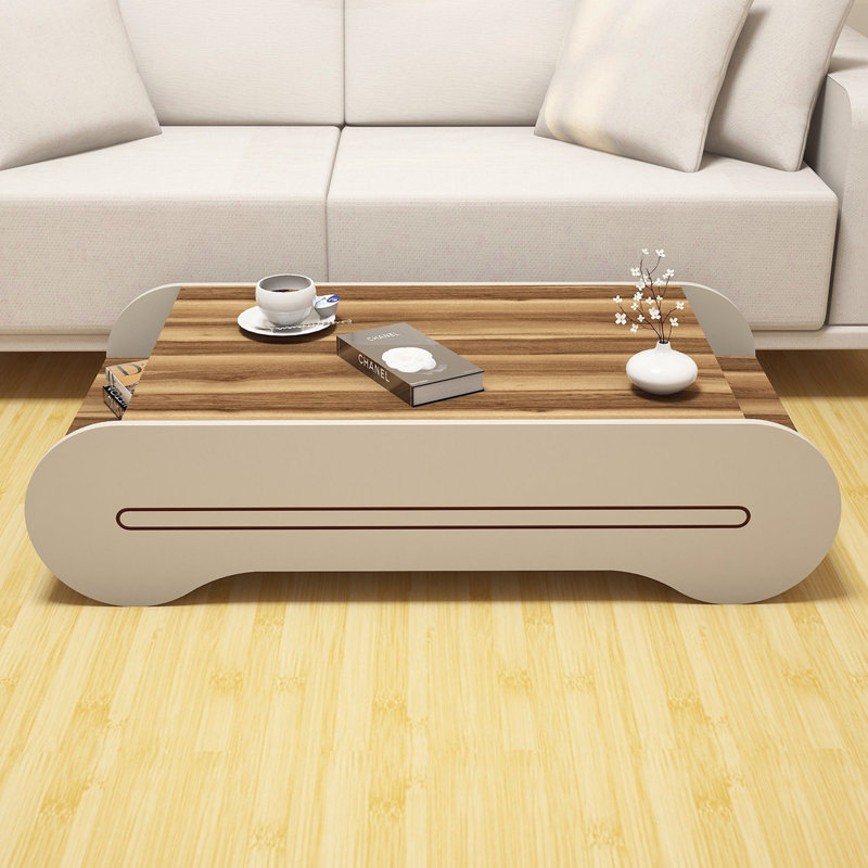 Bianey Sled Coffee Table, Cream