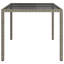 Millgrove Square Wicker Outdoor Dining Table , 150cm cm W 90cm cm D
