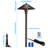 Low Voltage Pathway Lights, Smart LED Landscape Path Light, Adjustable Warm White&RGB, Dimmable