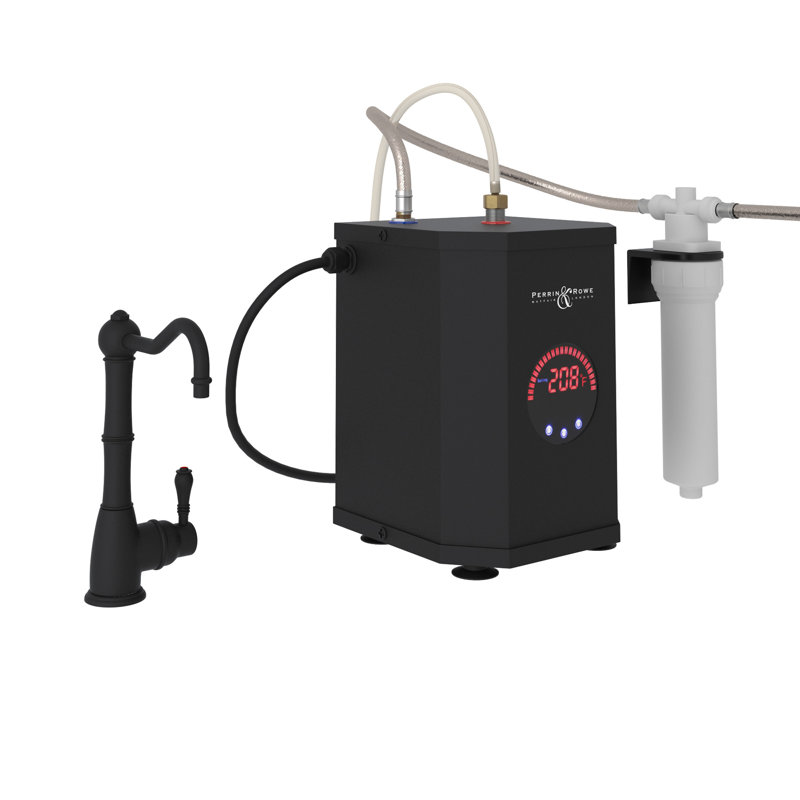 Acqui® Hot Water Dispenser, Tank and Filter Kit, Matte Black
